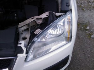 left-hand headlight