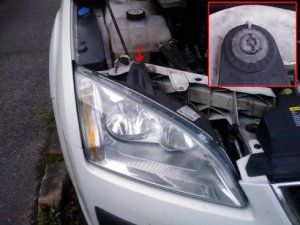 right-hand headlight